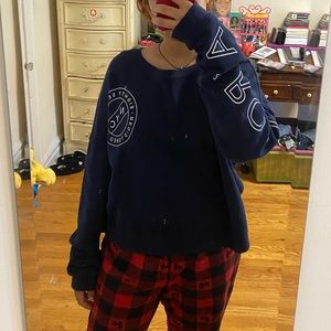 Cropped Aeropostale sweater